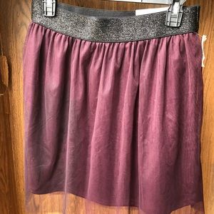 🆕 with tags - Tuelle Skirt with Sparkle Waistline